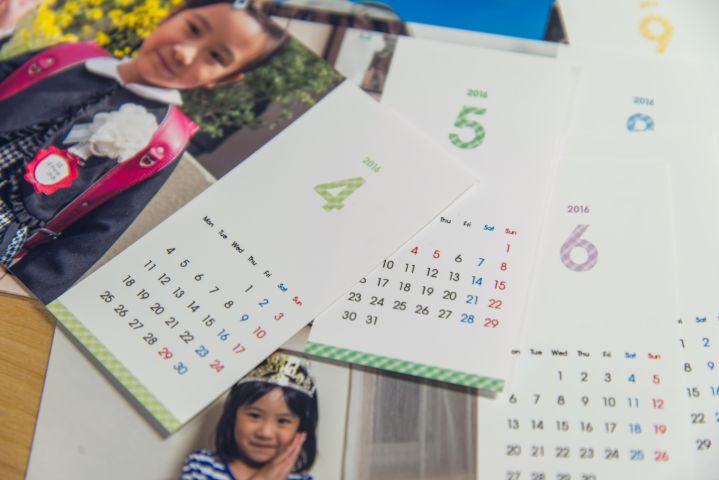 子どもと一年のおもいでカレンダーを作ってみる