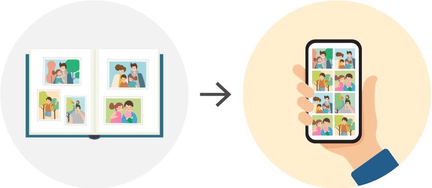 撮った写真を子どもと楽しもう 家族の思い出を振り返るなら おもいでばこ